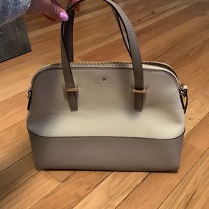 Kate Spade two toned nude purse